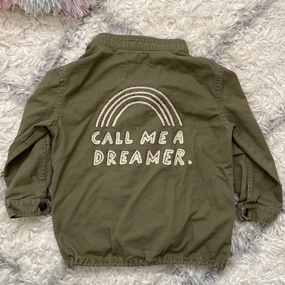 Rylee + Cru Girls Khaki Jacket - Picture 2 of 3